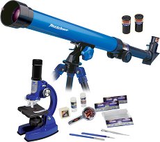 Детски микроскоп и телескоп Eastcolight - творчески комплект