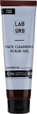 LABOR8 Hemp Face Cleansing Scrub Gel - 