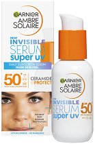 Garnier Ambre Solaire Invisible Serum Super UV SPF 50+ - гел