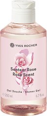 Yves Rocher Eau Fraiche Rose Scent Shower Gel -  