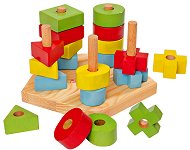 Дървена низанка Eichhorn - играчка
