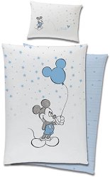 Бебешки двулицев спален комплект 2 части Sonne Mickey Mouse Love - 
