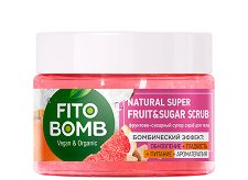 Подхранващ скраб за тяло с грейпфрут Fito Cosmetic - 