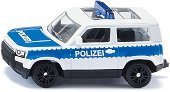 Метална количка Siku - Land Rover Defender Police - 