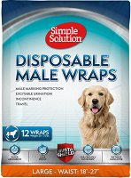 Пелени за мъжки кучета Simple Solution Large - 