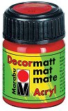 Матова акрилна боя - Decormatt - Бурканче от 15 ml и 50 ml
