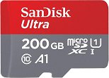 Micro SDXC карта памет 200 GB SanDisk
