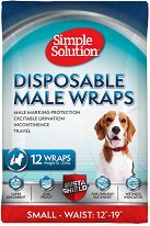 Пелени за мъжки кучета Simple Solution Small - 
