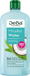 Мицеларна вода за суха и чувствителна кожа Дева - сапун
