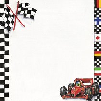 Хартия за скрапбукинг Finmark - Формула 1