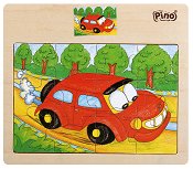 Кола - Дървен пъзел - пъзел