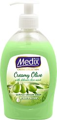 Течен сапун Medix Creamy Olive  - шампоан