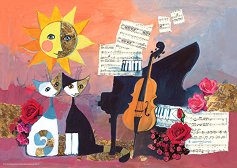 Виолончело - Златна колекция - Розина Вахтмайстер (Rosina Wachtmeister) - пъзел