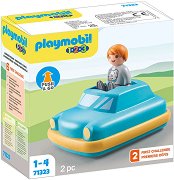 Playmobil 1.2.3 - Количка за игра - 