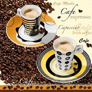 Салфетки за декупаж - Кафе - Пакет от 20 броя
