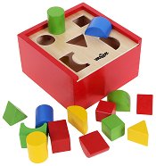 Кутия - Сортирай формите - Дървена образователна играчка - играчка