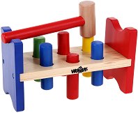 Чукче с наковалня - Дървена играчка - играчка