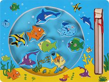 Риболов - Дървена играчка - играчка