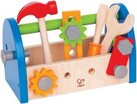 Детска дървена кутия с инструменти HaPe - играчка
