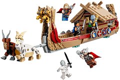 LEGO Super Heroes Marvel - Корабът на козлите - играчка