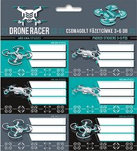Етикети за тетрадки - Drone Racer - 