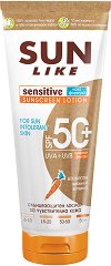 Sun Like Sensitive Sunscreen Lotion SPF 50+ - сенки