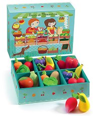 Щанд за плодове и зеленчуци Djeco - играчка