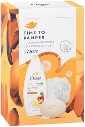 Подаръчен комплект Dove Time To Pamper - дезодорант