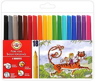 Флумастери - Комплект от 18 цвята