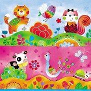 Салфетки - Детски свят - Пакет от 20 броя