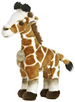 Плюшена играчка жирафче - Aurora - 