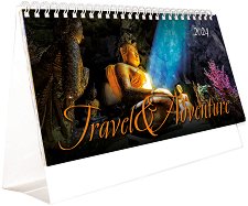 Настолен календар - Travel & Adventure 2024 - 