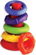 Низанка Playgro - Цветни рингове - играчка